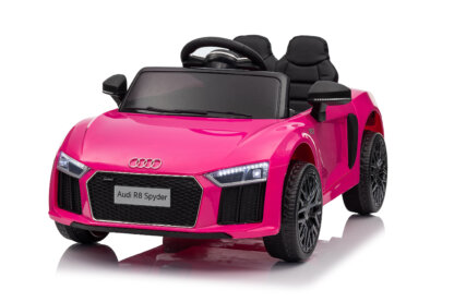 Mamido Dětské elektrické auto Audi R8 Spyder růžové PINKY